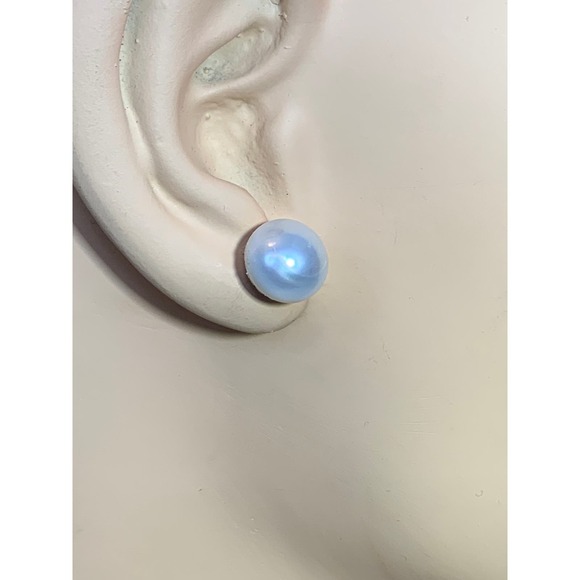 Sterling Silver 925 AAA Pearl Earrings. Formal Pearl Earrings. - Picture 4 of 6